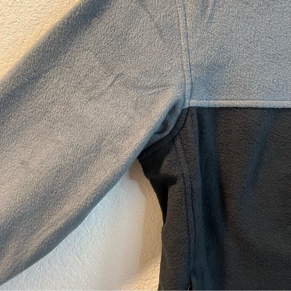Men’s Columbia black and gray fleece zip up jacket size medium M - Picture 5 of 6